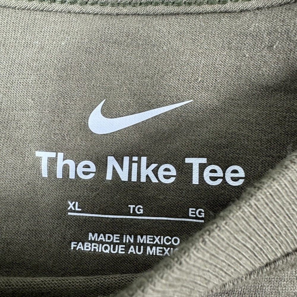 NWT Nike Air Force Falcons Military Pack T-Shirt Olive Green/Black Mens XL USA - Picture 3 of 10